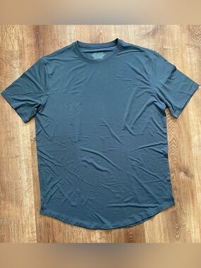 Jack Archer Jetsetter T-Shirt Mens Large Gray Modal Lightweight Gym Stretch
